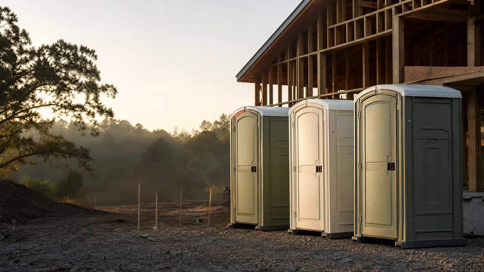 Trailer restrooms for a polished guest experience portable sanitation setup